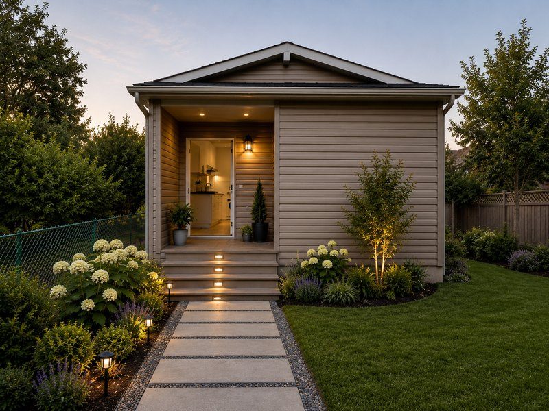 Mississauga Garden Suite — 540 sqft single-storey, completed